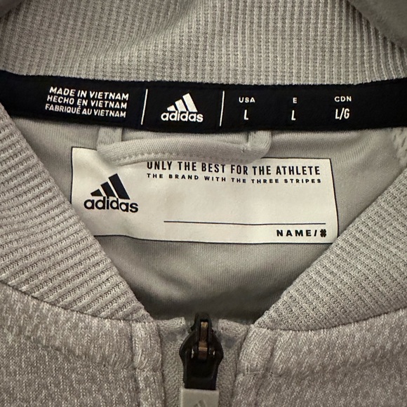 Adidas Warm Up Zip Up Jacket - Picture 3 of 3